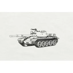 T-62 MBT, 1/144 - Brengun BRS144046 2
