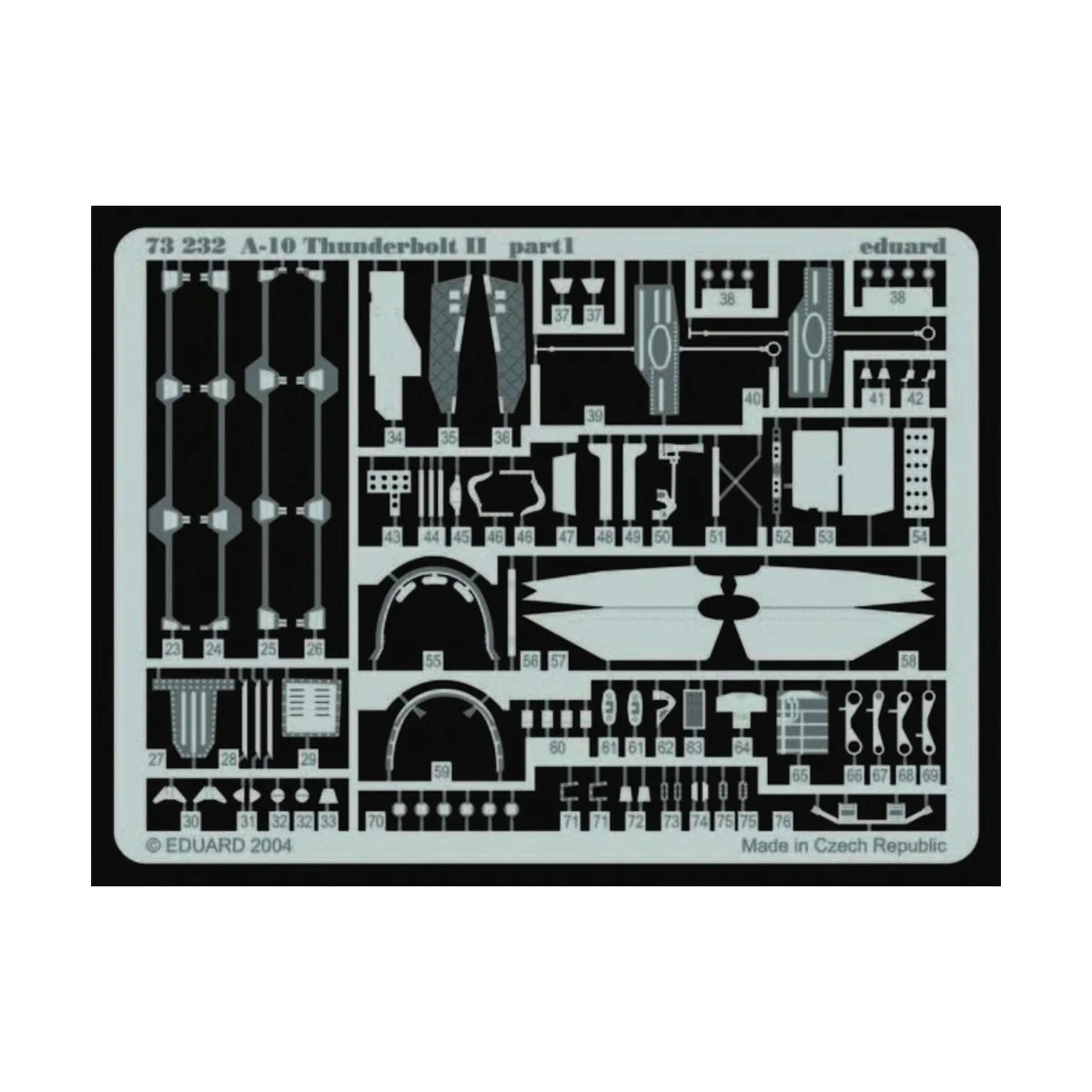 A-10 Thunderbolt II - Eduard Accessories 73232