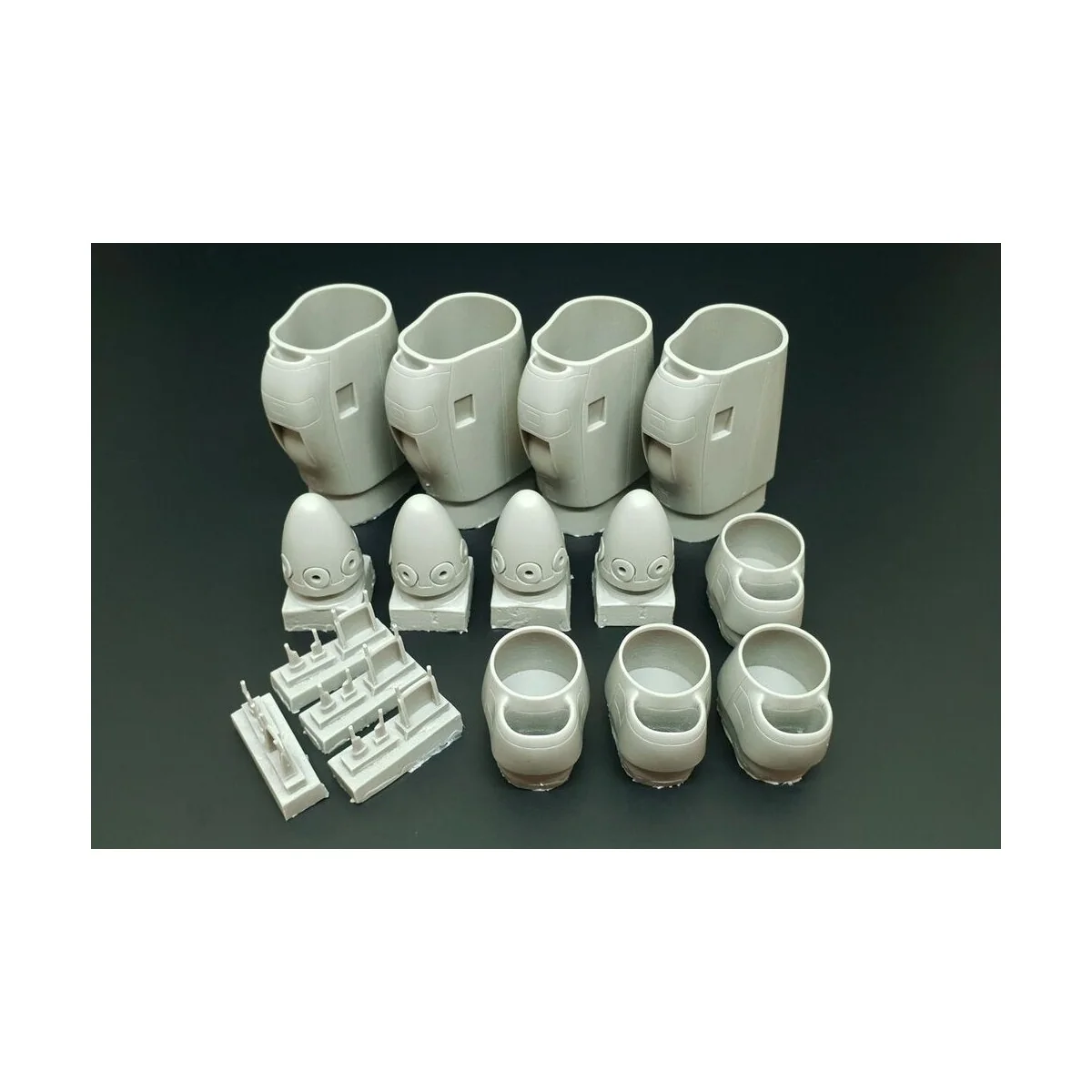 C-130J engine nacells (Italeri kit), 1/48 - Brengun BRL48123