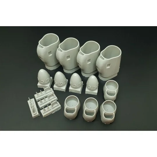 C-130J engine nacells (Italeri kit), 1/48 - Brengun BRL48123