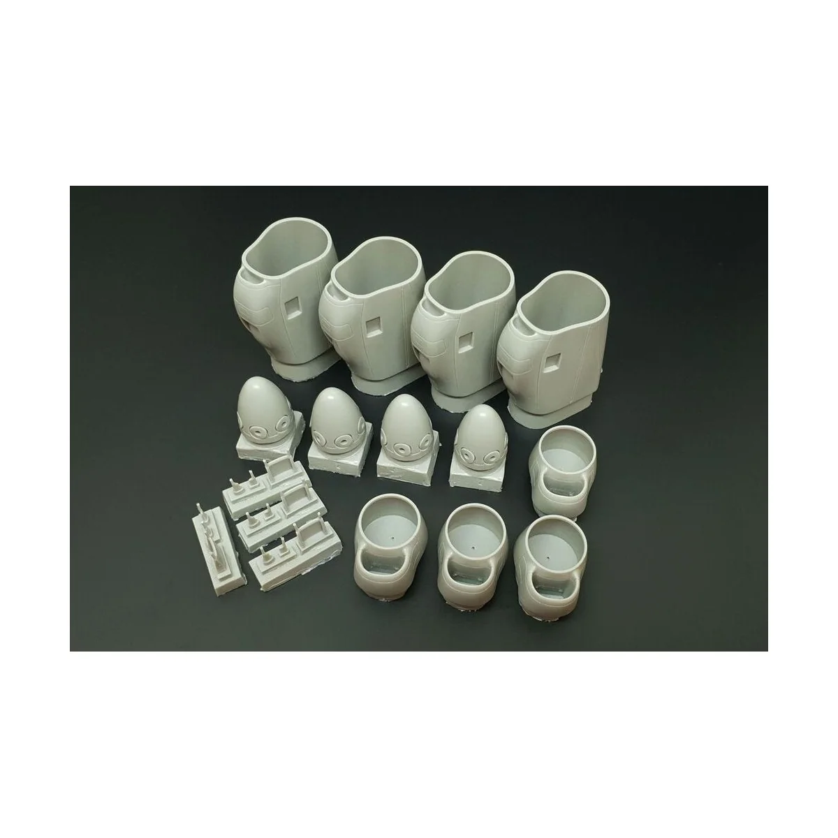 C-130J engine nacells (Italeri kit), 1/48 - Brengun BRL48123