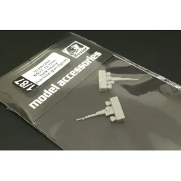 NSVT 12, 7mm tank heavy machine gun (2pcs), 1/87 - Hauler HLR87200 2