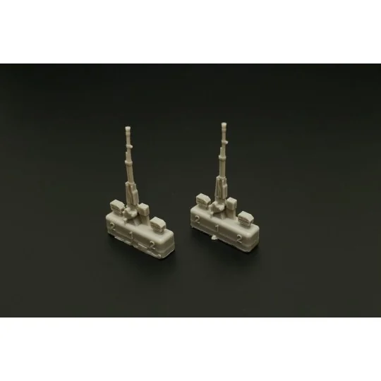 NSVT 12, 7mm tank heavy machine gun (2pcs), 1/87 - Hauler HLR87200