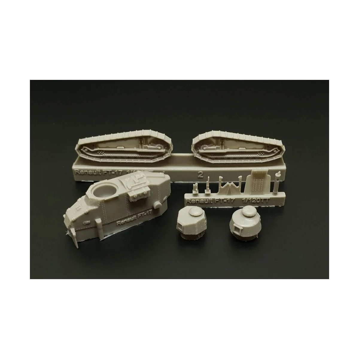 Renault FT-17 french WWI tank, 1/120 - Hauler HTT120081