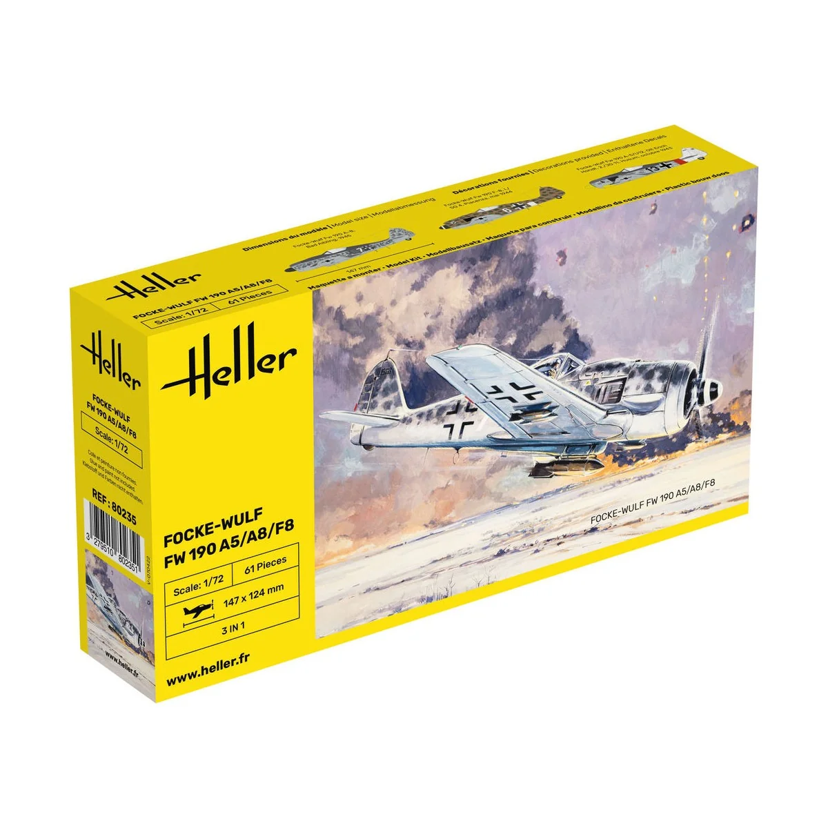 FW 190 A5/A8/F8, 1/72 - Heller 80235