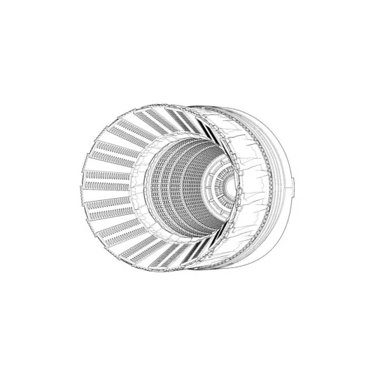 F-16C-D block 42-52 P&W F100 engine nozzle (Tamiya), 1/48 - Brengun...