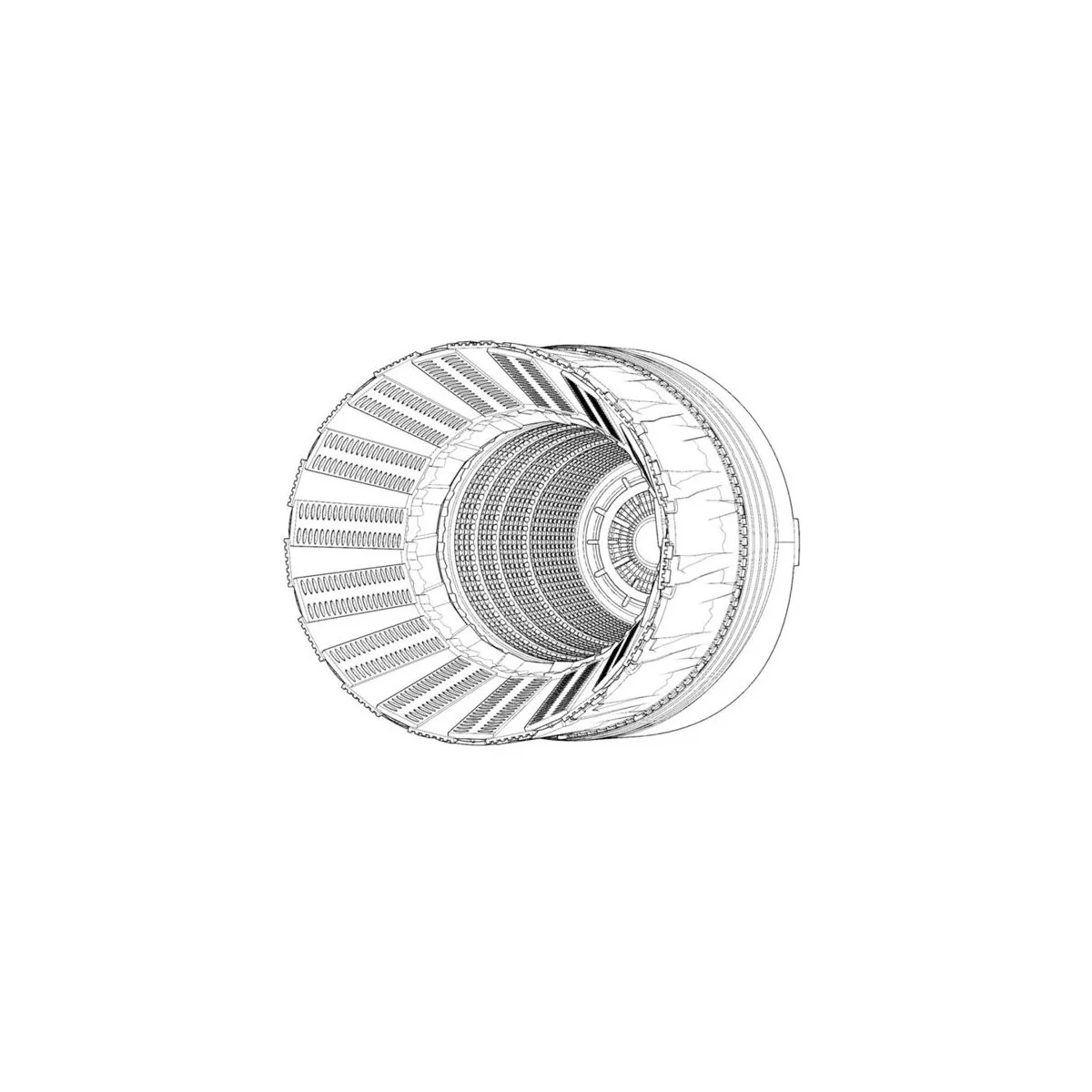 F-16C-D block 42-52 P&W F100 engine nozzle (Tamiya), 1/48 - Brengun...