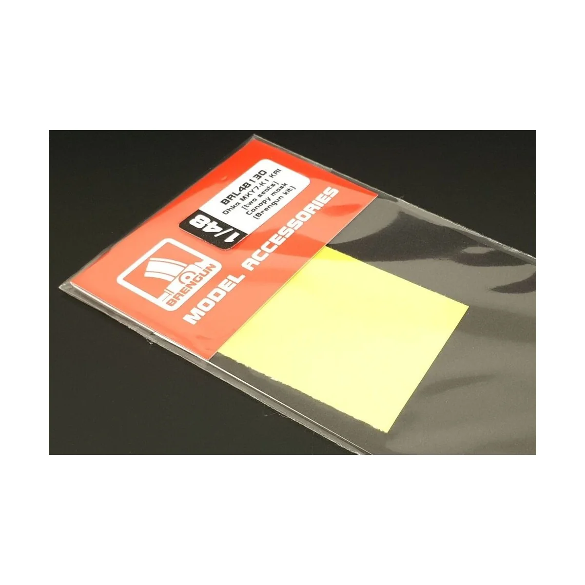 Ohka MXY7-K1 KAI two seats Canopy mask (Brengun kit), 1/48 - Brengu...