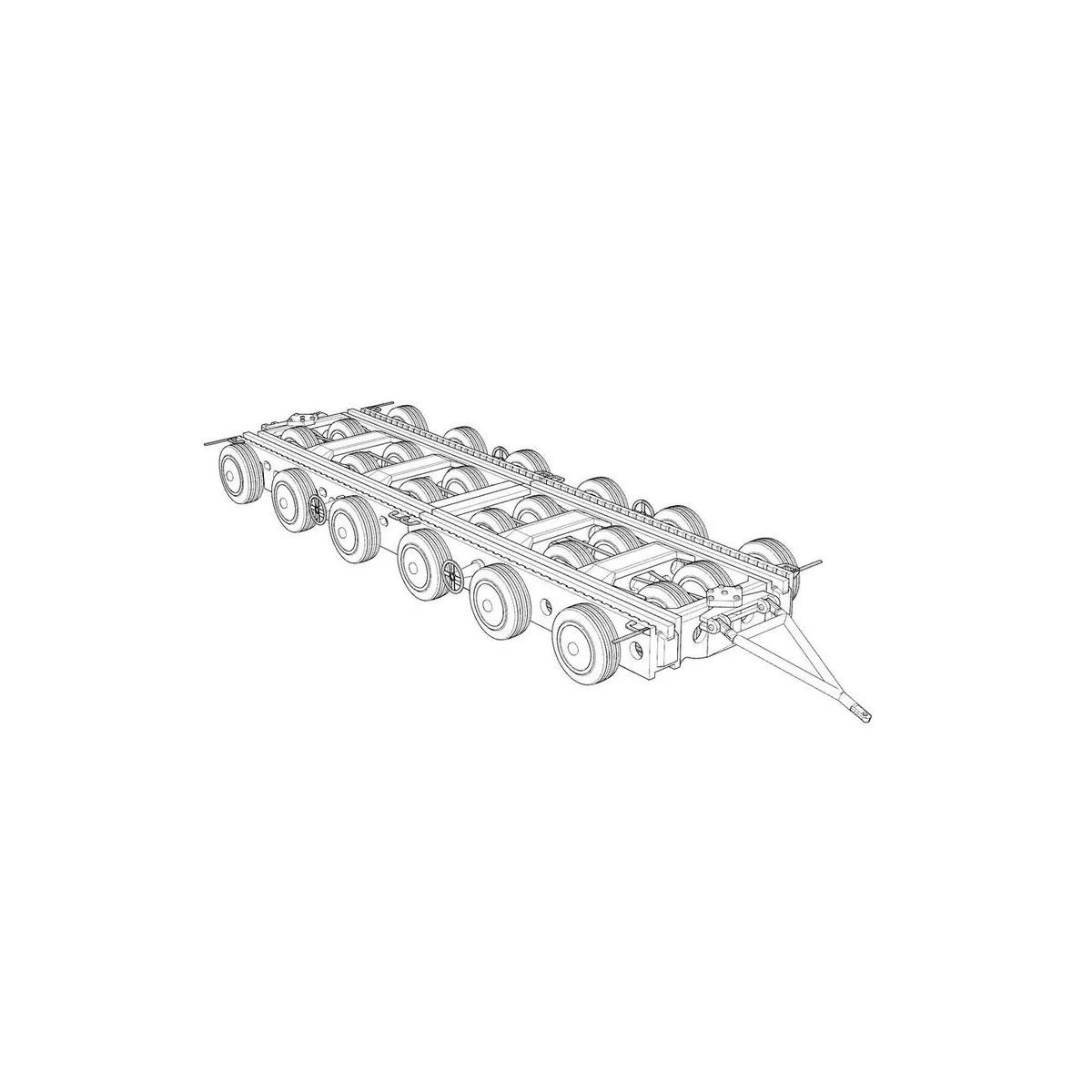 Culemeyer 80ton, 1/120 - Hauler HTT120083