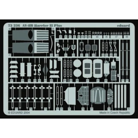 AV-8B Harrier II Plus - Eduard Accessories 73236