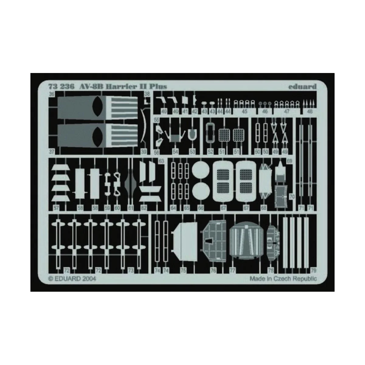 AV-8B Harrier II Plus - Eduard Accessories 73236