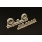 DH 98 Mosquito wheels, 1/72 - Brengun BRL72206