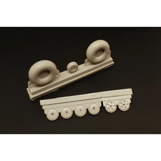 DH 98 Mosquito wheels block thread, 1/72 - Brengun BRL72207