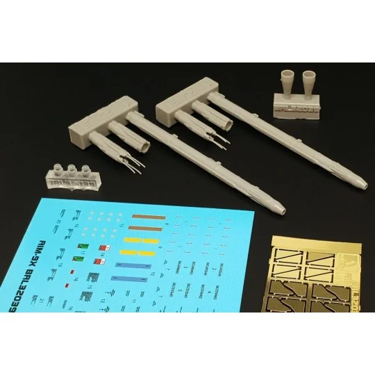 AIM-9X Sidewinder (2pcs), 1/32 - Brengun BRL32039