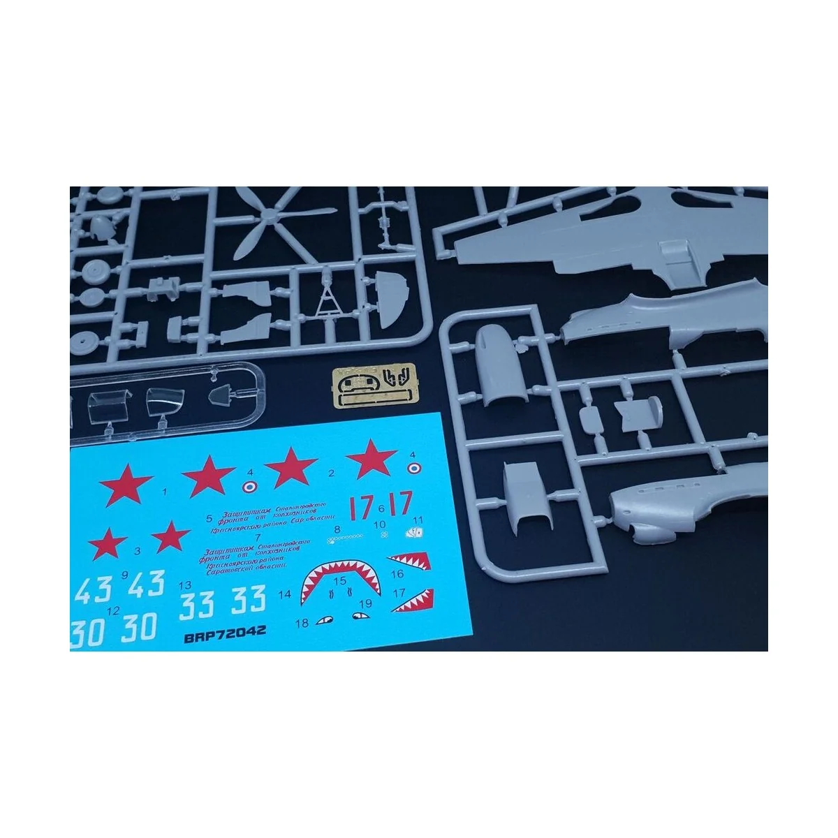 Yak 1b GC-3 Normandie, 1/72 - Brengun BRP72042