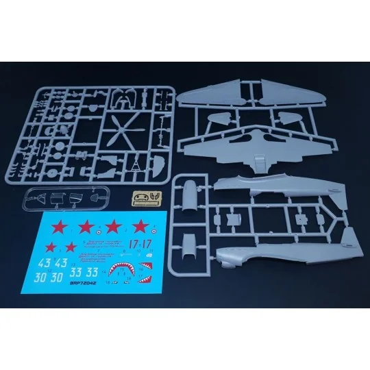 Yak 1b GC-3 Normandie, 1/72 - Brengun BRP72042