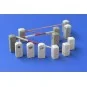Stone bollards, 1/48 - Hauler HLX48397