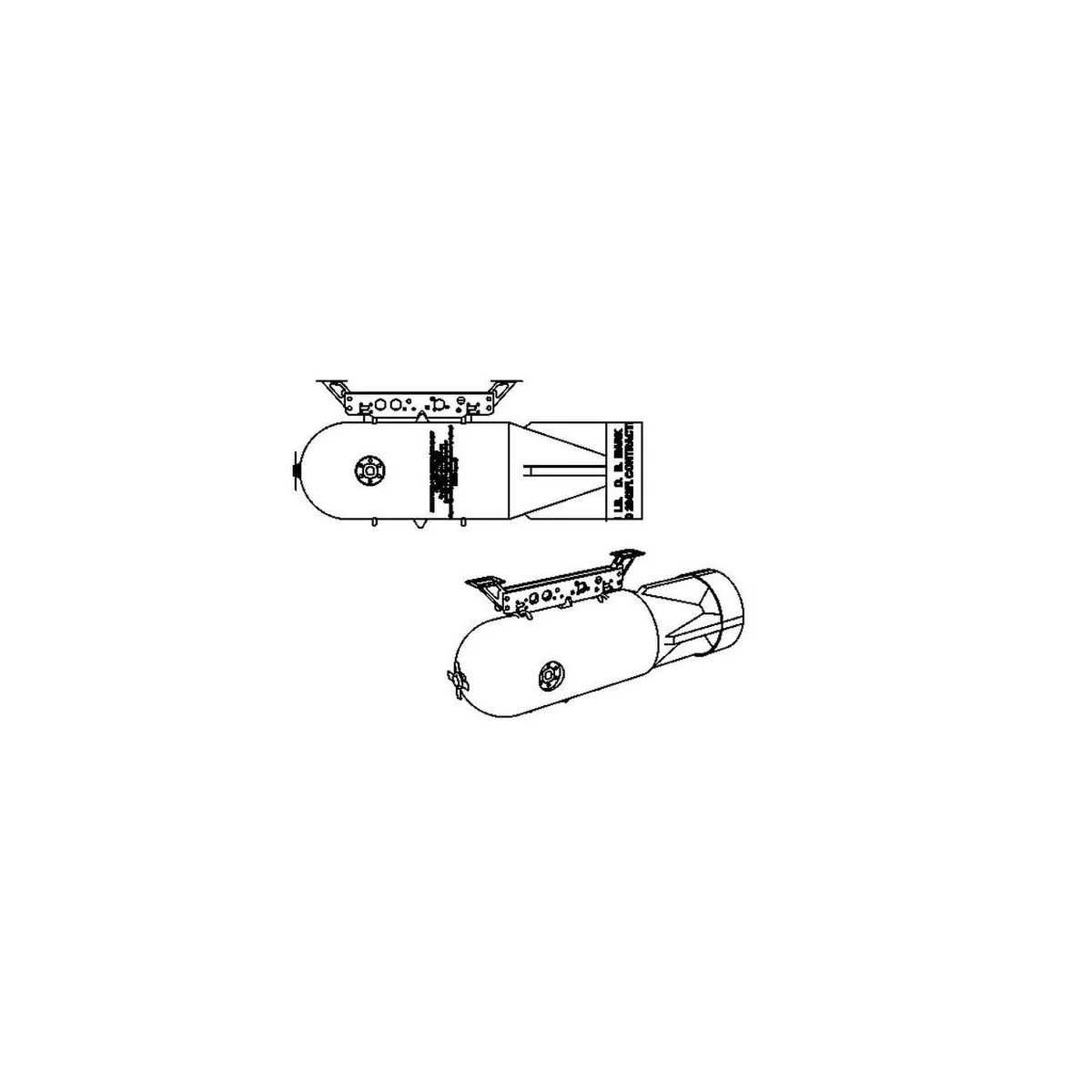 MKXVII Depth Charge, 1/48 - Brengun BRL48134
