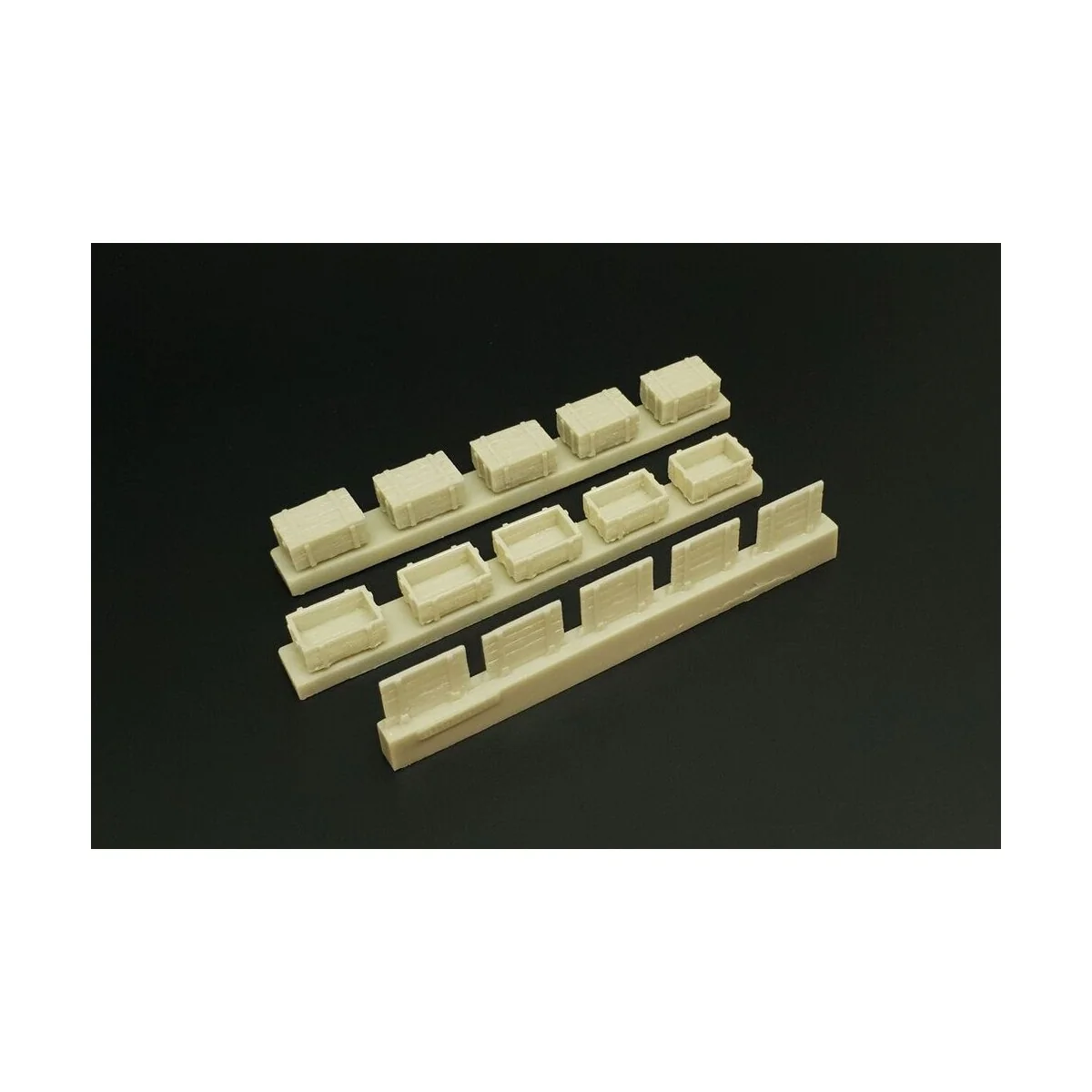 Wooden boxes, 1/72 - Hauler HLH72112