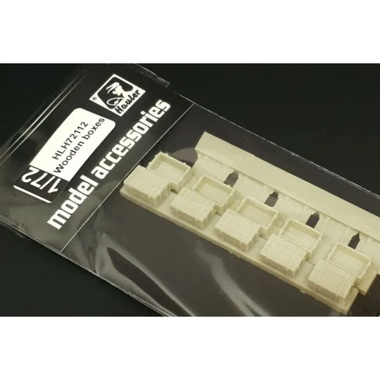 Wooden boxes, 1/72 - Hauler HLH72112