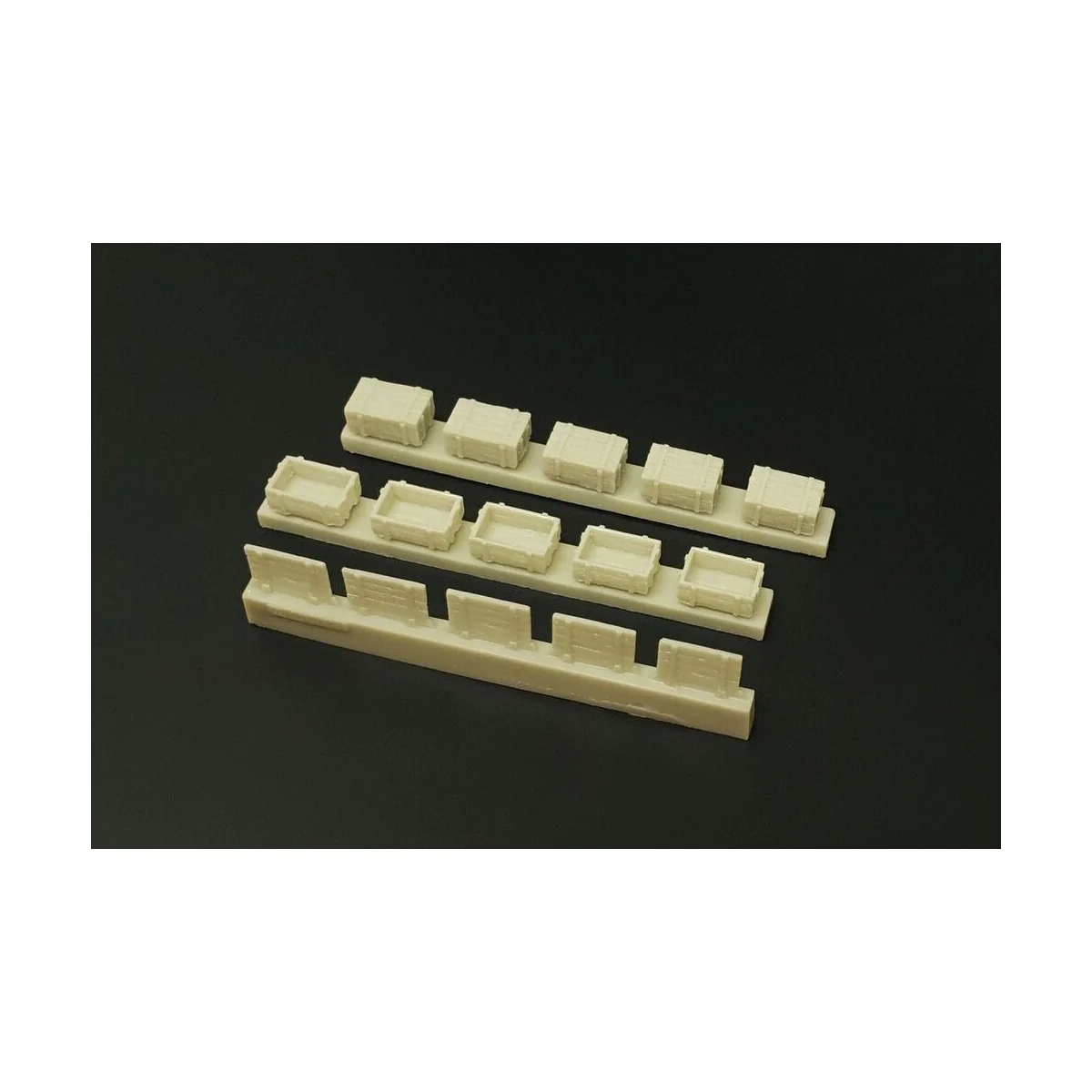 Wooden boxes, 1/72 - Hauler HLH72112