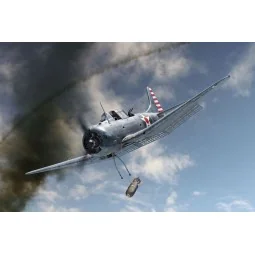SBD-3 Dauntless CORAL SEA, 1/144 - Brengun BRP144013