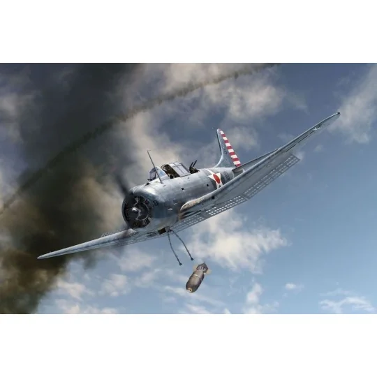 SBD-3 Dauntless CORAL SEA, 1/144 - Brengun BRP144013