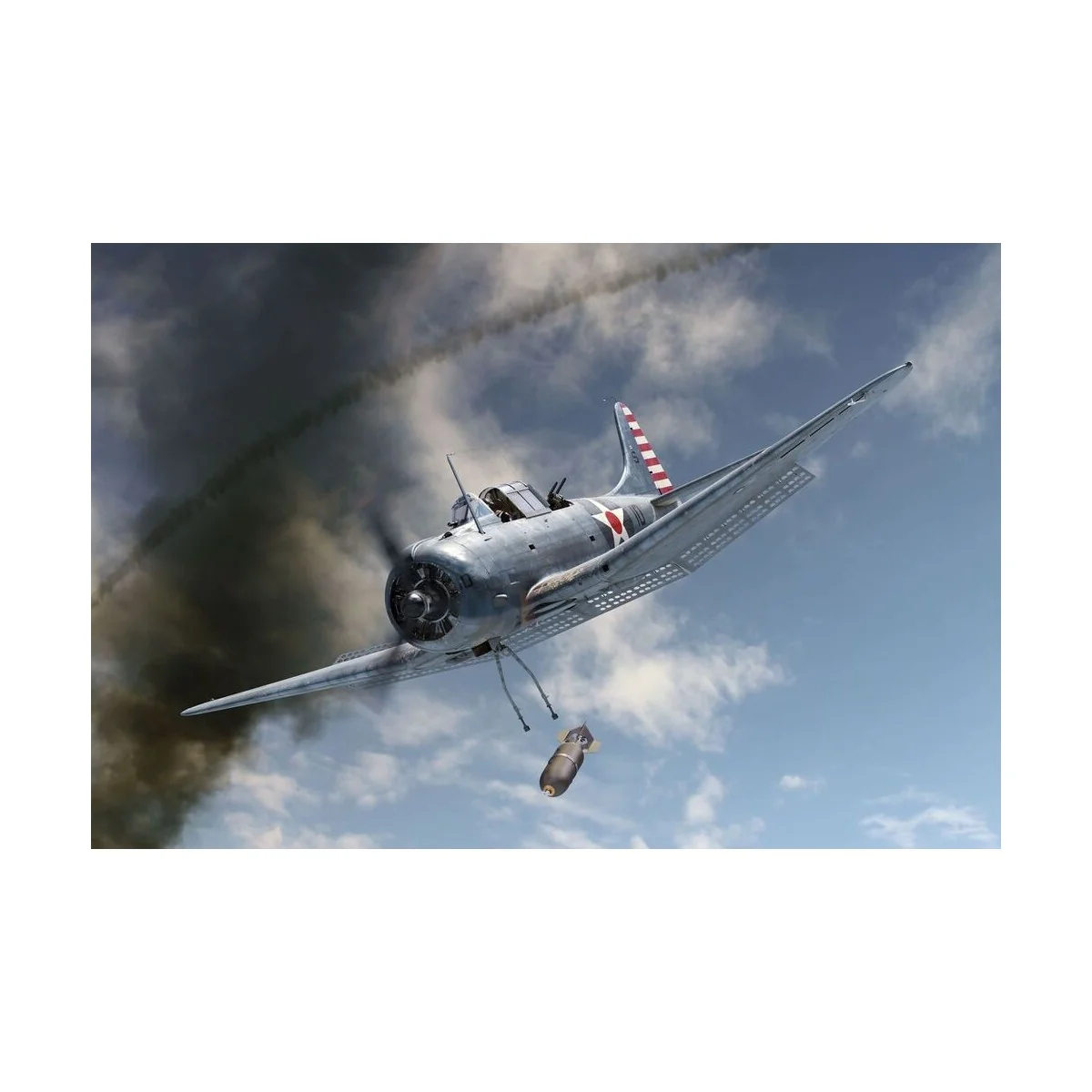 SBD-3 Dauntless CORAL SEA, 1/144 - Brengun BRP144013