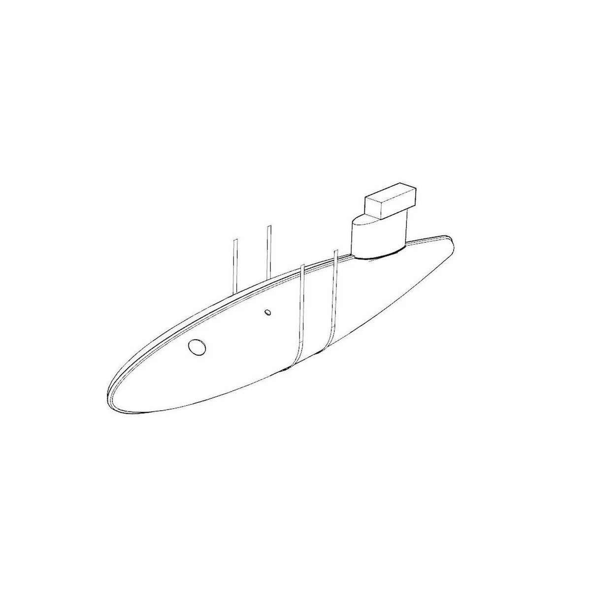 F6F Fuel tank, 1/48 - Brengun BRL48136