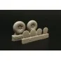 Ki-43 Hayabusa Wheels, 1/32 - Brengun BRL32041