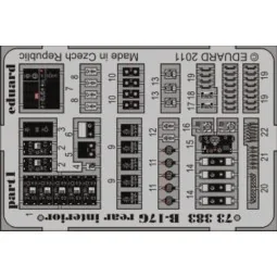 B-17G rear interior for Revell - Eduard Accessories 73383