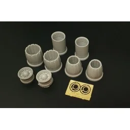 F/A-18 A/B/C/D Hornet GE F404 engine nozzle (Kinetic kit), 1/48 - B... 2