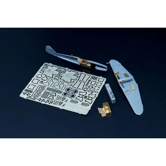 Bf-109 K (Mark I kit), 1/144 - Brengun BRL144164