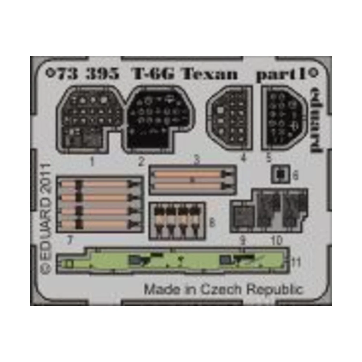 T-6G Texan for Academy, 1/72 - Eduard Accessories 73395