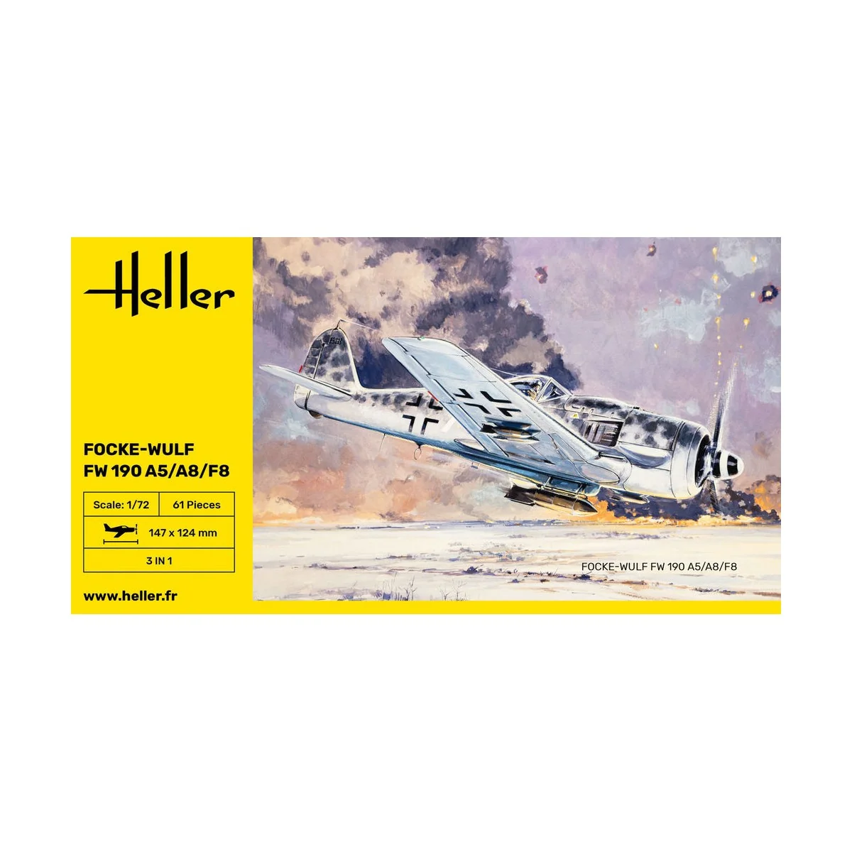 FW 190 A5/A8/F8, 1/72 - Heller 80235