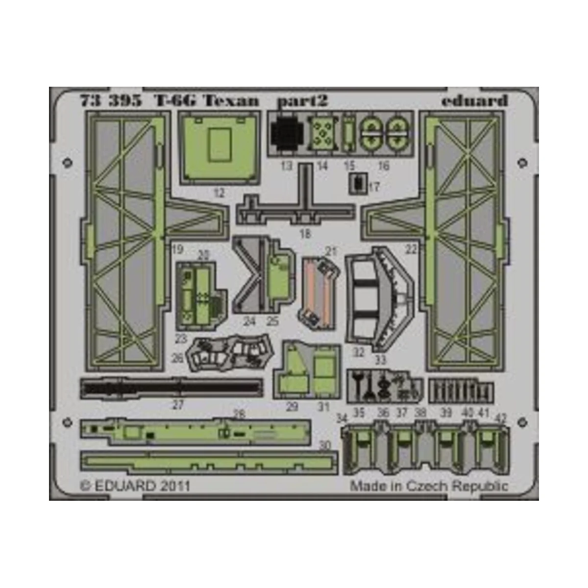 T-6G Texan for Academy, 1/72 - Eduard Accessories 73395
