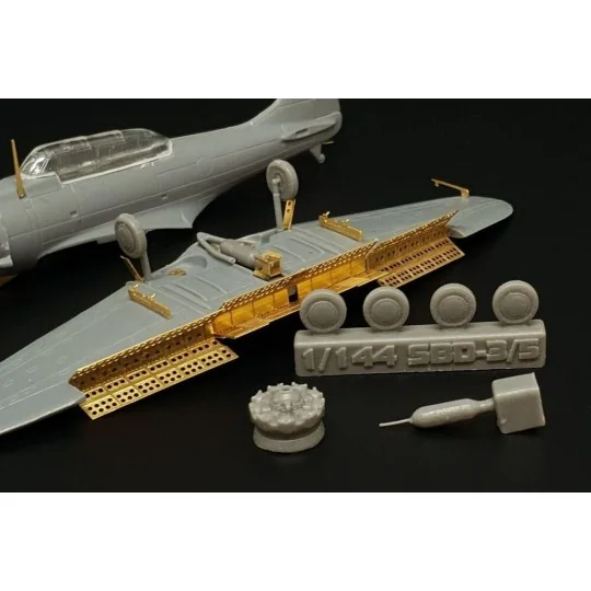 SBD-3 Dauntless Exterior (BRENGUN kit), 1/144 - Brengun BRL144166