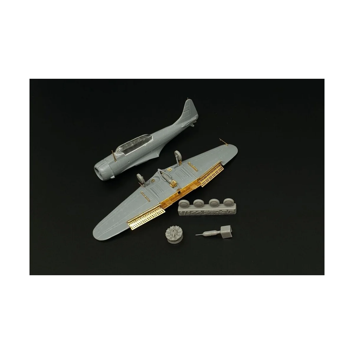 SBD-3 Dauntless Exterior (BRENGUN kit), 1/144 - Brengun BRL144166