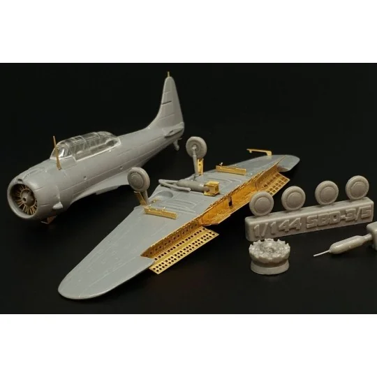 SBD-3 Dauntless Exterior (BRENGUN kit), 1/144 - Brengun BRL144166