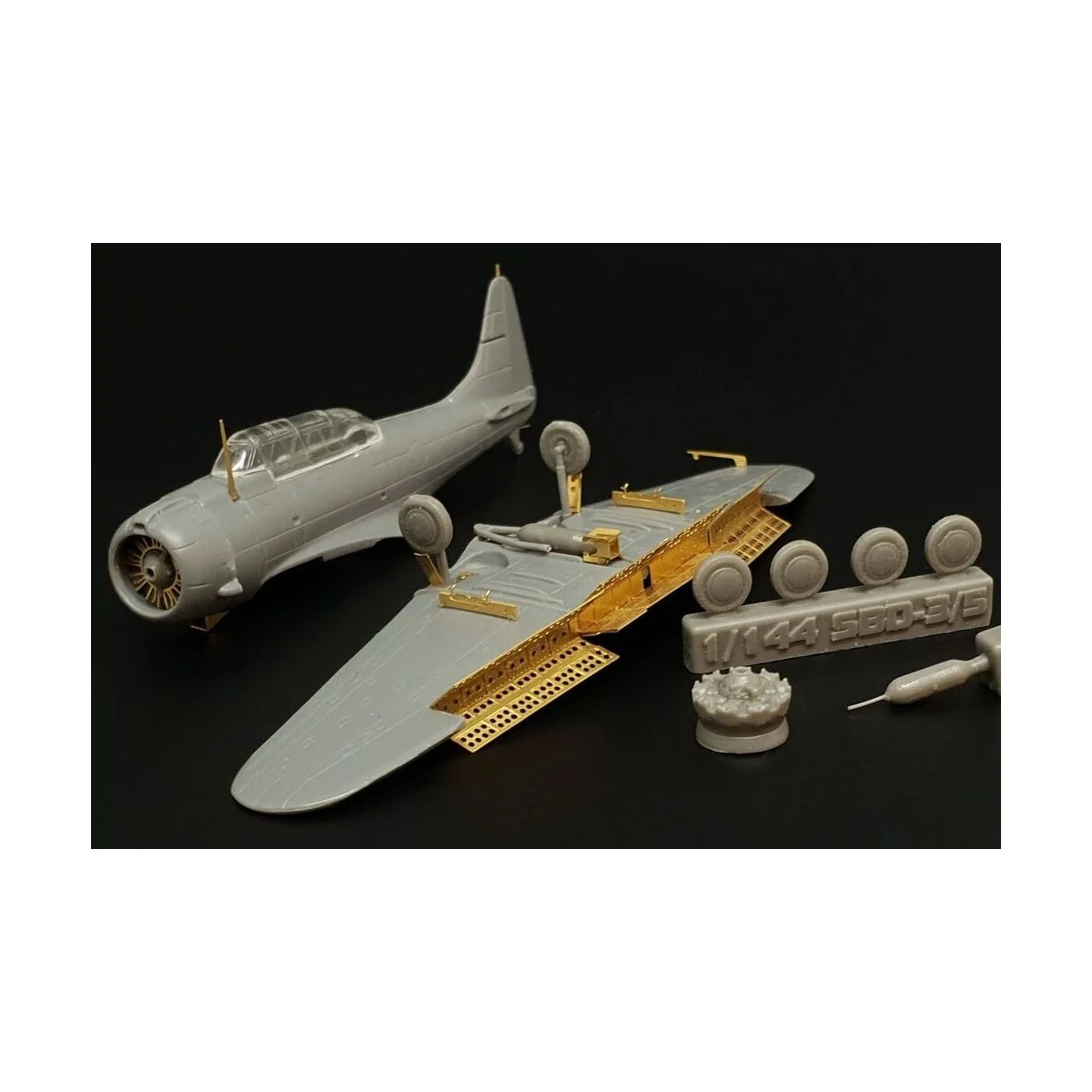 SBD-3 Dauntless Exterior (BRENGUN kit), 1/144 - Brengun BRL144166