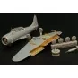 SBD-3 Dauntless Exterior (BRENGUN kit), 1/144 - Brengun BRL144166