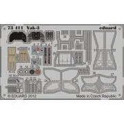 Yak-3for Zvezda - Eduard Accessories 73411