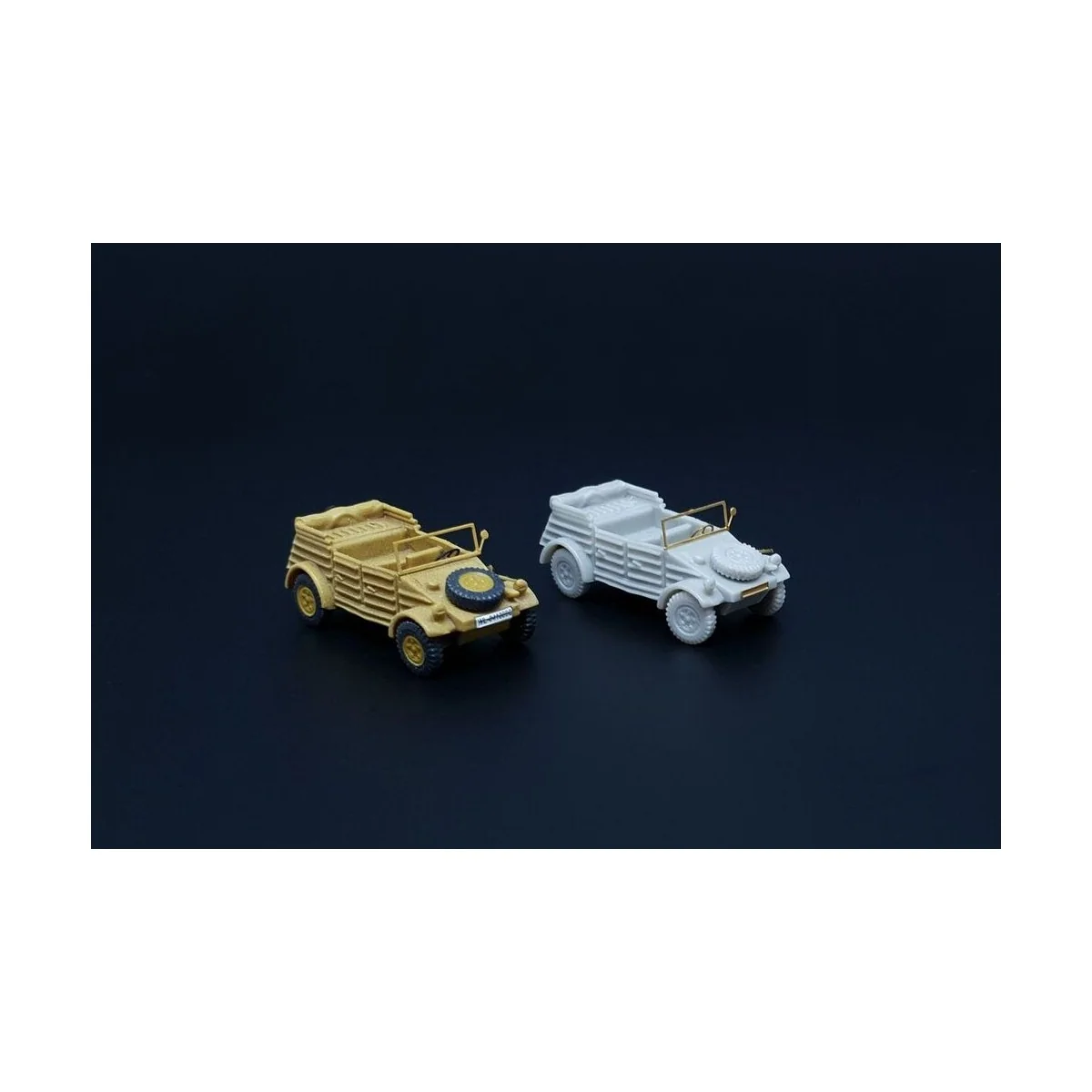 Kubelwagen (2pcs), 1/144 - Brengun BRS144052