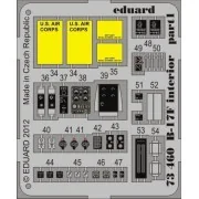 B-17F interior S.A. for Revell, 1/72 - Eduard Accessories 73460