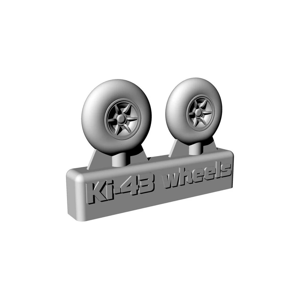 Ki-43 Wheels, 1/72 - Brengun BRL72226
