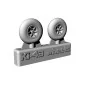 Ki-43 Wheels, 1/72 - Brengun BRL72226