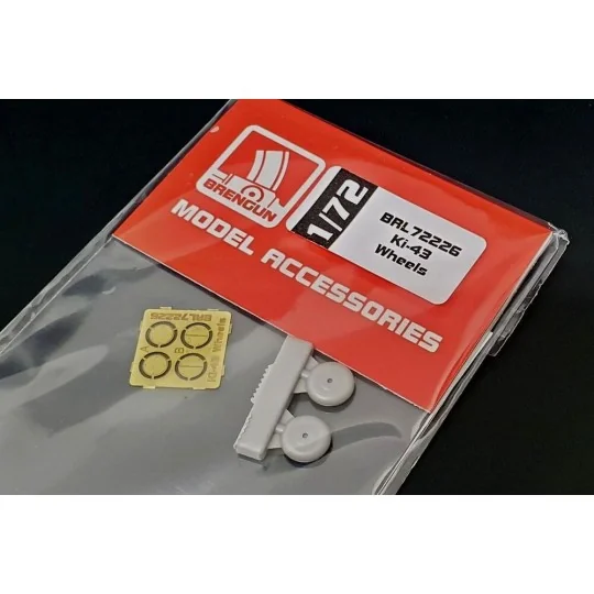 Ki-43 Wheels, 1/72 - Brengun BRL72226