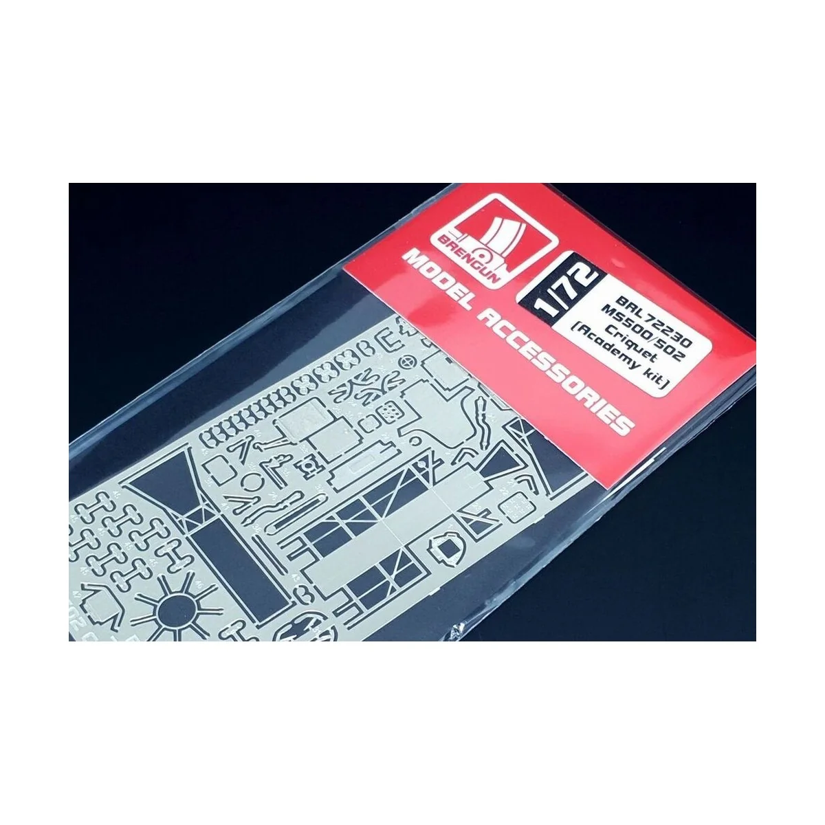 MS 500_502 Criquet (Academy kit), 1/72 - Brengun BRL72230