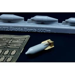 Skoda 100kg bomb (interwar period), 1/72 - Brengun BRL72231