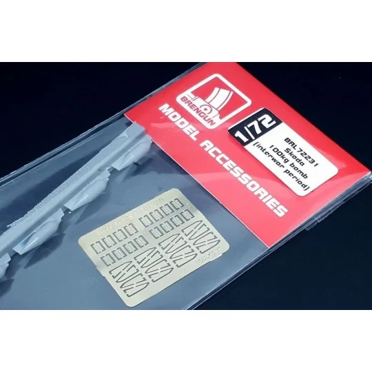 Skoda 100kg bomb (interwar period), 1/72 - Brengun BRL72231